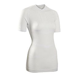 KIPSTA Pánske spodné tričko na futbal Keepdry 500 s krátkymi rukávmi biele M
