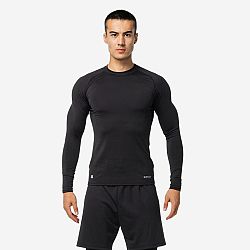 KIPSTA Spodné tričko Keepcomfort na futbal s dlhým rukávom čierne 2XL