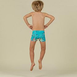 NABAIJI Detské boxerkové plavky Aquamarine svetlomodré tyrkysová 24 m (82-88 cm)
