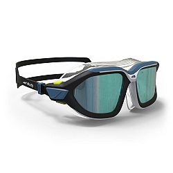 NABAIJI Plavecké okuliare Active zrkadlové sklá najväčšia veľkosť čierno-modré čierna L