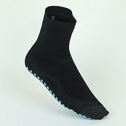 NABAIJI Ponožky do bazéna čierno-tyrkysové čierna 39-42