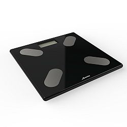 NEWFEEL Osobná váha s meračom impedancie Scale 500 sklenená čierna