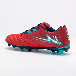 OFFLOAD Detská obuv na rugby R500 na suchý povrch červená červená 37