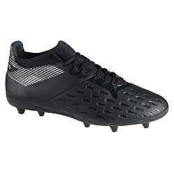 OFFLOAD Pánska syntetická obuv na ragby ADVANCE 500 na suchý povrch čierno-sivá čierna 42