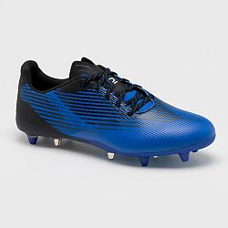 OFFLOAD Pánska tvarovaná obuv na ragby Score R500 FG modro-čierna modrá 41