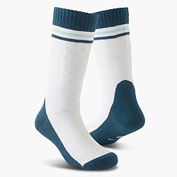 OXELO Detské ponožky do kolieskových korčúľ modré tyrkysová 35-38