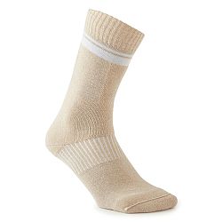 OXELO Ponožky do kolieskových korčúľ 100 béžová 35-38