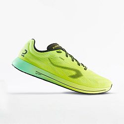 Pánska bežecká obuv Kiprun KD800 zeleno-žltá žltá 40