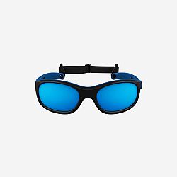 QUECHUA Detské slnečné okuliare na turistiku 4-6 rokov MH K500 kategória 4 šedá