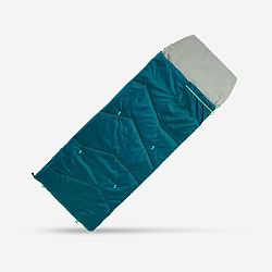 QUECHUA Detský spací vak MH100 10 °C modrý tyrkysová