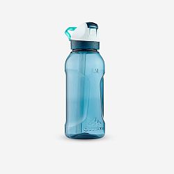 QUECHUA Turistická fľaša 900 Ecozen® s rýchlouzáverom a náustkom 0,5 l modrá tyrkysová