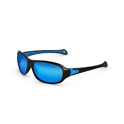 QUECHUA Turistické slnečné okuliare MH T500 pre deti (6-10 rokov) kategória 4 modré čierna