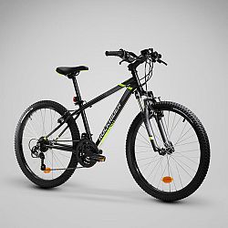 ROCKRIDER Horský bicykel ST 500 24-palcový pre deti od 9 do 12 rokov čierny 24_QUOTE_