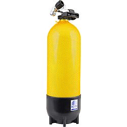 ROTH Tlaková fľaša na potápanie 15 litrov 230 bar žltá žltá NO SIZE