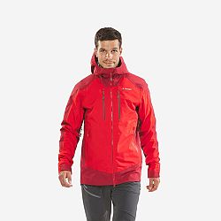 SIMOND Pánska nepremokavá horolezecká bunda Alpinism Evo červená červená XL