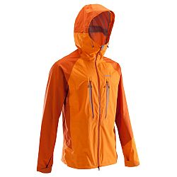SIMOND Pánska nepremokavá horolezecká bunda Alpinism Light oranžová oranžová 2XL