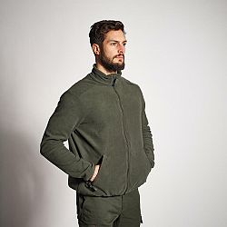 SOLOGNAC Fleecová mikina 100 zelená khaki S