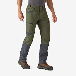 SOLOGNAC Kapsáčové nohavice Steppe 540 zelené khaki L