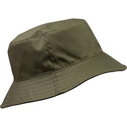 SOLOGNAC Poľovnícky klobúk 100 nepremokavý zelený khaki