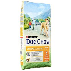 Suché krmivo pre psy Dog Chow Complet/Classic s kuracím mäsom 14 kg 15 kg