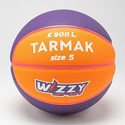 TARMAK Basketbalová lopta K900 Wizzy oranžovo-fialová fialová