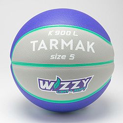 TARMAK Basketbalová lopta K900 Wizzy sivo-fialová fialová