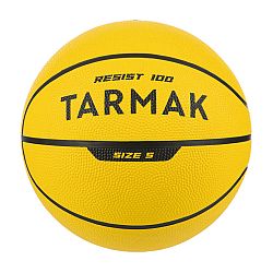 TARMAK Basketbalová lopta R100 veľkosť 5 žltá. žltá 5