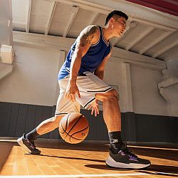 TARMAK Basketbalová nízka obuv Fast 500 unisex čierna 44