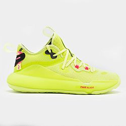 TARMAK Basketbalová obuv so stredne vysokým zvrškom SE500 MID unisex žltá žltá 39