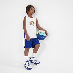 TARMAK Detské basketbalové šortky SH500 modré 10-11 r (141-150 cm)