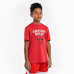 TARMAK Detské basketbalové tričko TS 900 NBA Chicago Bulls červené 7-8 r (123-130 cm)