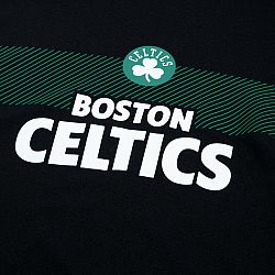 TARMAK Pánske spodné tričko NBA Celtics s dlhým rukávom čierne 2XL