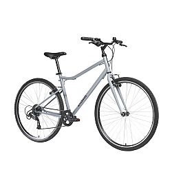 Trekingový bicykel Riverside 120 sivý šedá L