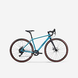 TRIBAN Dámsky gravelový bicykel GRVL 120 modrá L