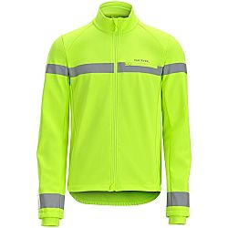 VAN RYSEL Pánska zimná cyklistická bunda s dlhým rukávom EN17353 zelená 2XL