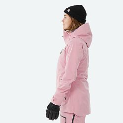 WEDZE Dámska lyžiarska spodná bunda FR 500 bledoružová ružová XS