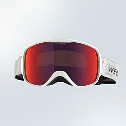WEDZE Lyžiarske okuliare G 500 fotochromatické do každého počasia biele L