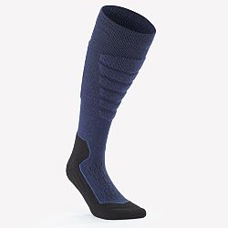 WEDZE Lyžiarske ponožky 100 JQT čierno-biele modrá 39-42