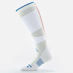 WEDZE Lyžiarske ponožky 500 biele 44-46