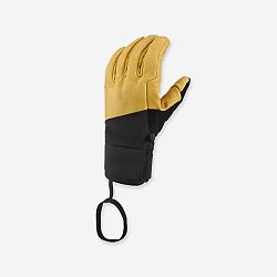 WEDZE Lyžiarske rukavice na freeride 550 medovo-čierne okrová 2XL