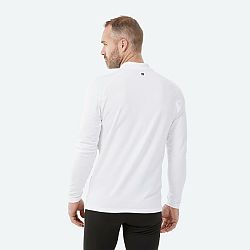 WEDZE Pánske lyžiarske spodné tričko BL 500 biele XS