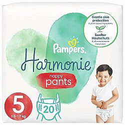 Pampers Pants Harmonie 5 12 -17 kg 20 ks