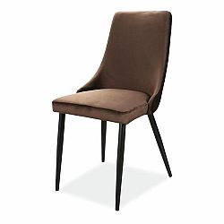 Sconto Jedálenská stolička PAONU hnedá/čierna