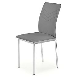 Sconto Jedálenská stolička SCK-137 sivá/chróm