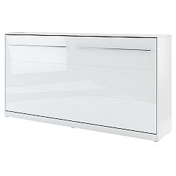 Sconto Sklápacia posteľ CONCEPT PRO CP-06 biela, 90x200 cm